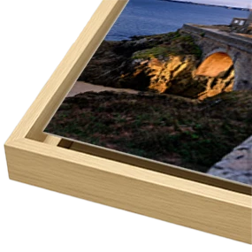 Papier d’art sur aluminium en caisse américaine